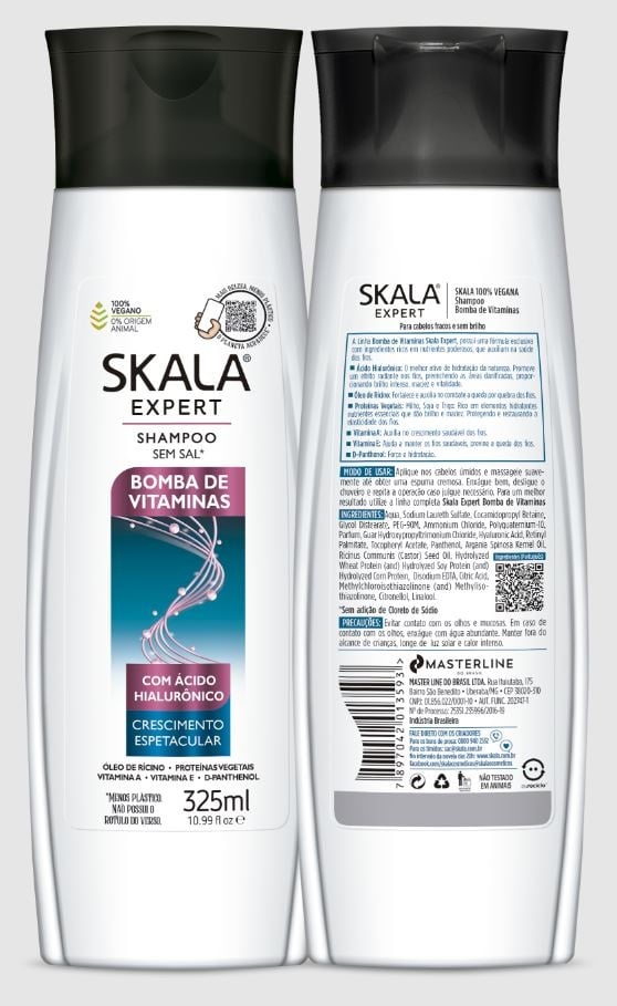 Skala Shampoo Bomba Vitaminas 325ml