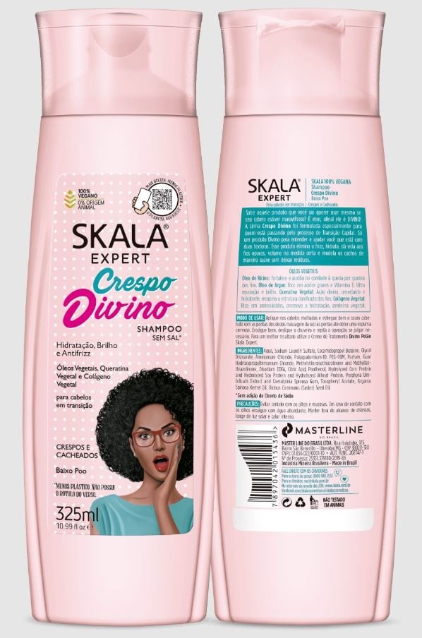 Skala Shampoo Crespo Divino 325ml