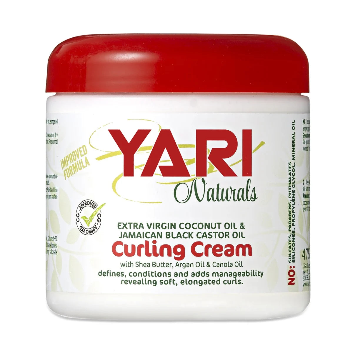 Yari Naturals Curling Cream 16oz