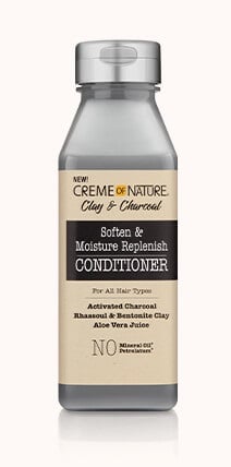 Creme of Nature Clay & Charcoal Soften & Moisture Replenish Conditioner 12oz