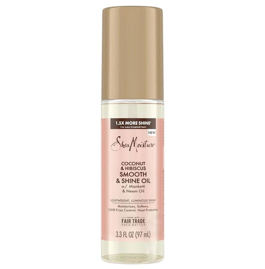 Shea Moisture Coconut & Hibiscus Smooth & Shine Oil 3.3oz