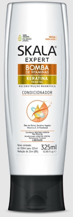 Skala Conditioner Bomba Vitaminas Keratina 325ml