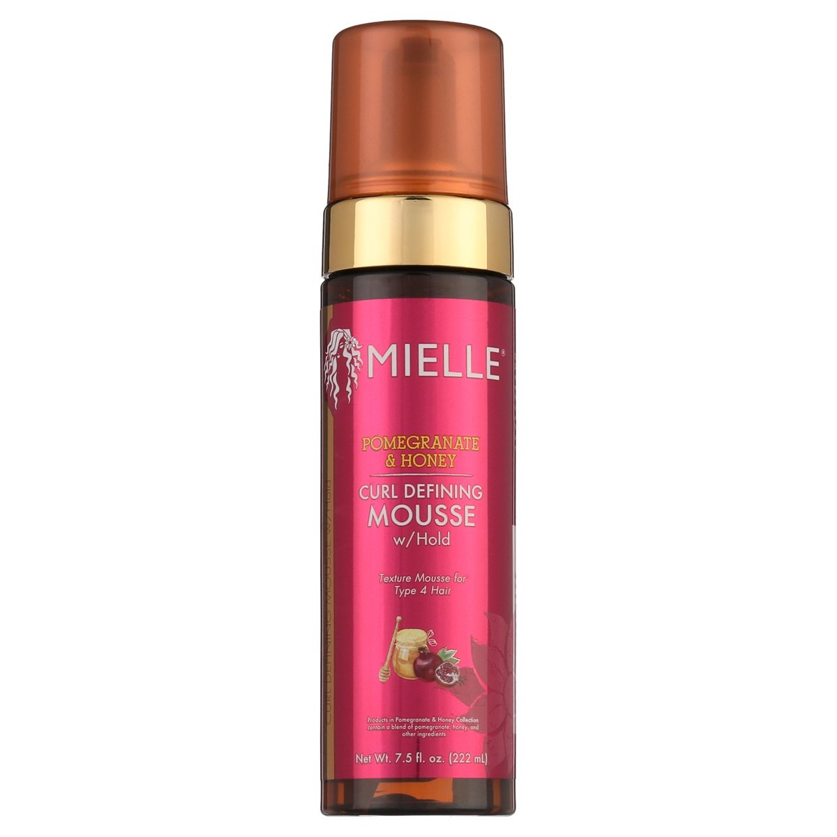 MIELLE Pomegranate & Honey Curl Defining Mousse 222ml