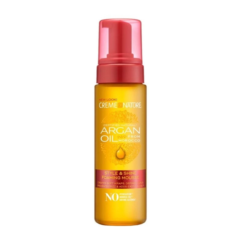 Creme of Nature Argan Oil Foam Wrap Mousse 7 oz