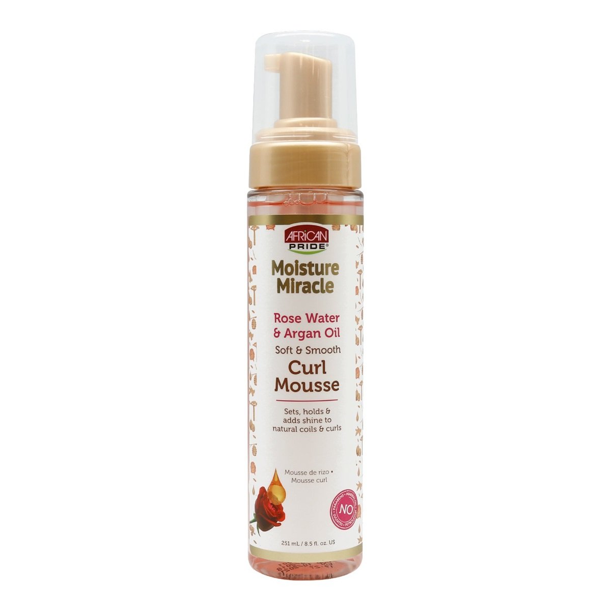 African Pride Moisture Miracle Curl Mousse 8.5oz/ 251ml