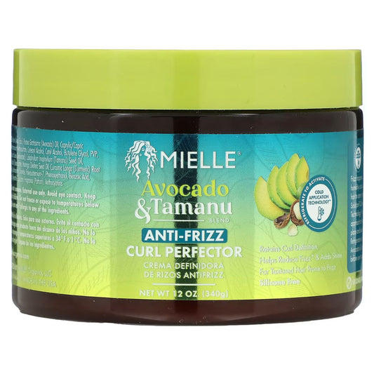 MIELLE Avocado & Tamanu Anti-Frizz Curl Perfector 12oz