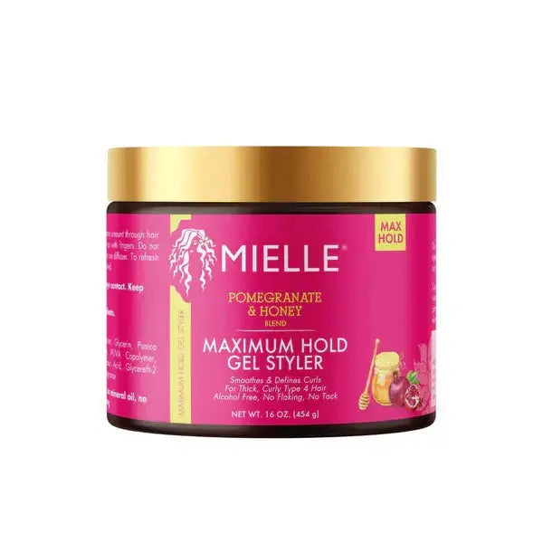 MIELLE Pomegranate & Honey Maximum Hold Gel Styler 16oz