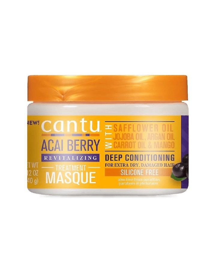 Cantu Acai Berry Revitalizing Deep Treatment Hair Masque 12 oz