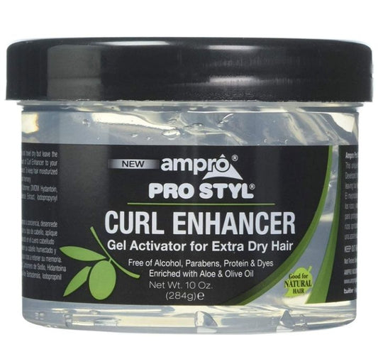 Ampro Curl Enhancer Gel Activator Extra Dry 284gr / 10 Oz