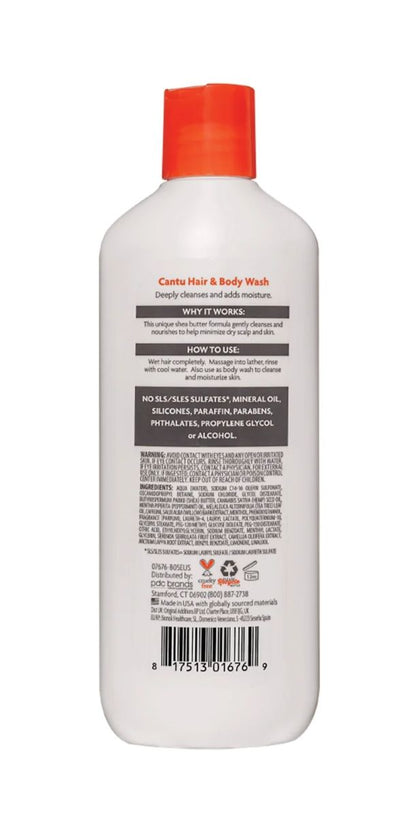 Cantu Men's 2-in-1 Hiar & Body Wash 400 ml / 13.5oz
