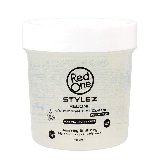 Red One Style'Z Hair Gel Coconut Oil 483ml