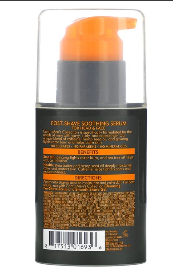 Cantu Men’s Collection Post-shave Soothing Serum 75 ml / 2.5oz