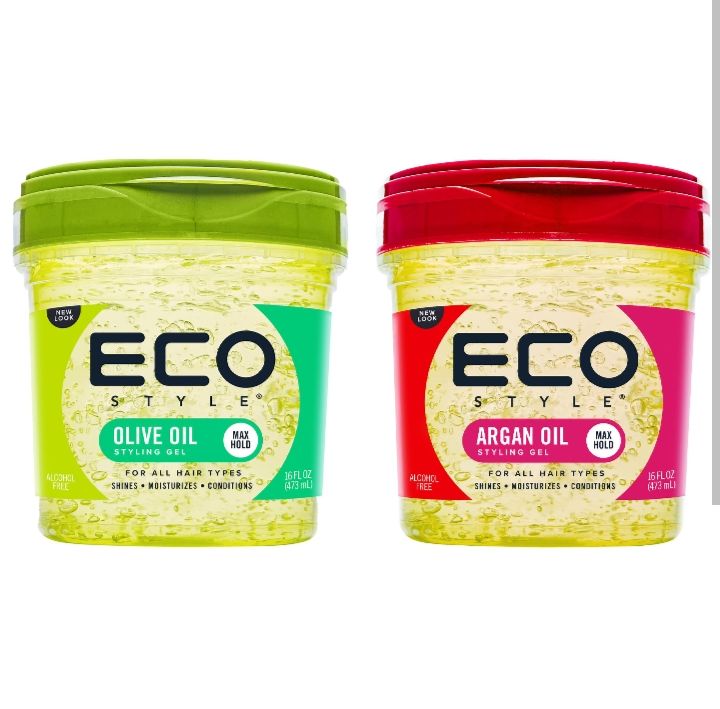 Eco Style Hair Styling Olive & Argan Gel Set 2x 946ml