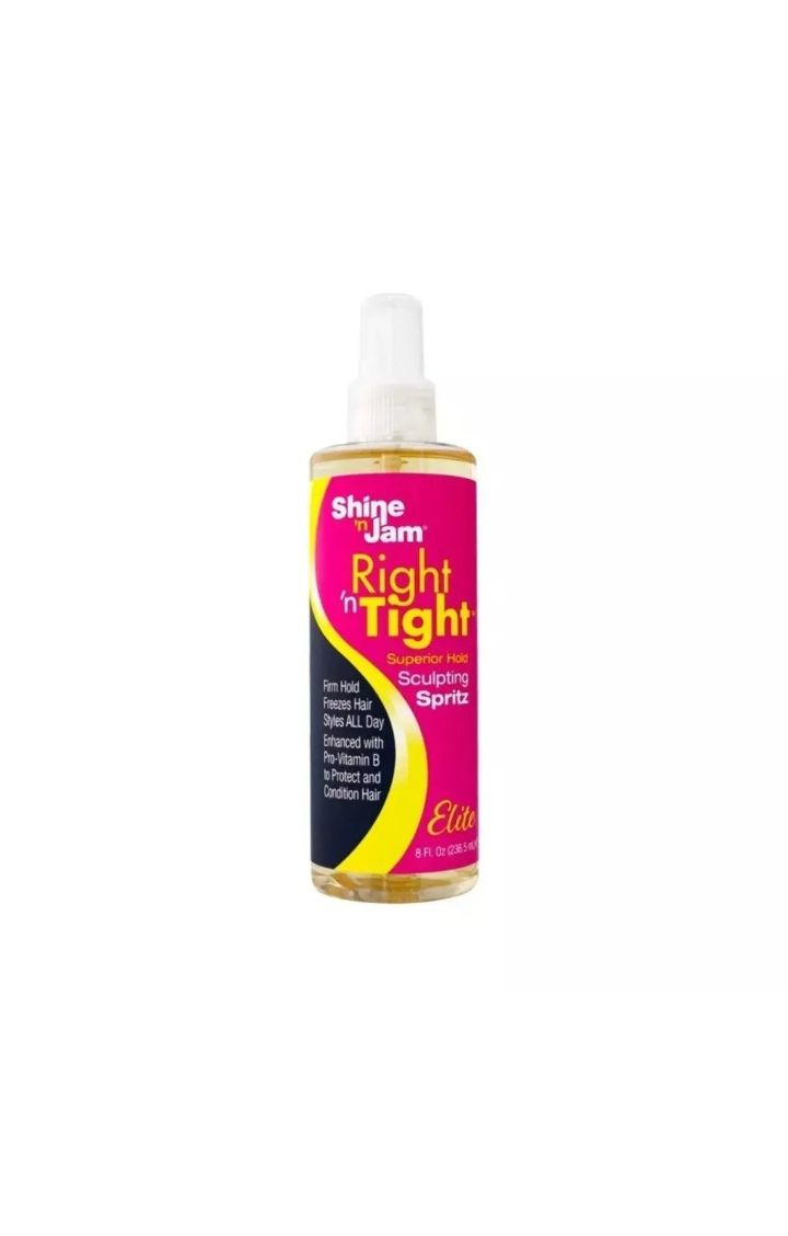 Ampro Shine 'n Jam Right 'n Tight Superior Hold Sculpting Spritz (Elite) 236ml