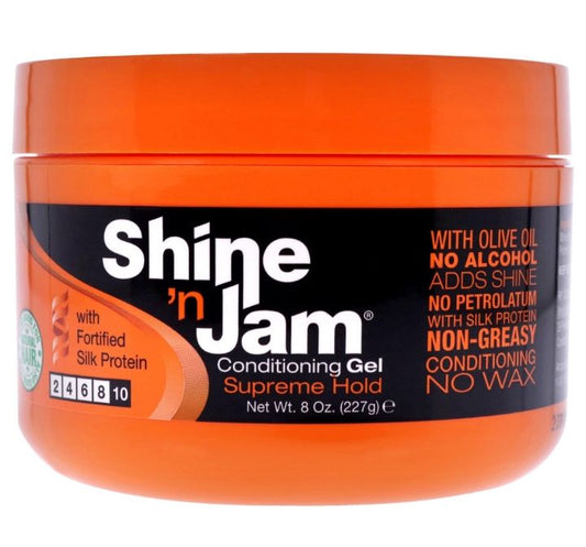 Ampro Shine 'n Jam Supreme Hold Conditioning Gel 8oz