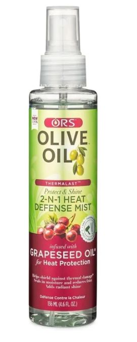 ORS Grapeseed Oil 2-n1 Shine Mist & Heat Defence 136ml