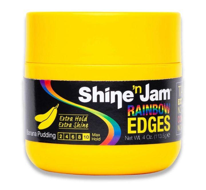 Ampro Shine N Jam Rainbow Edges Banana Pudding 4 oz