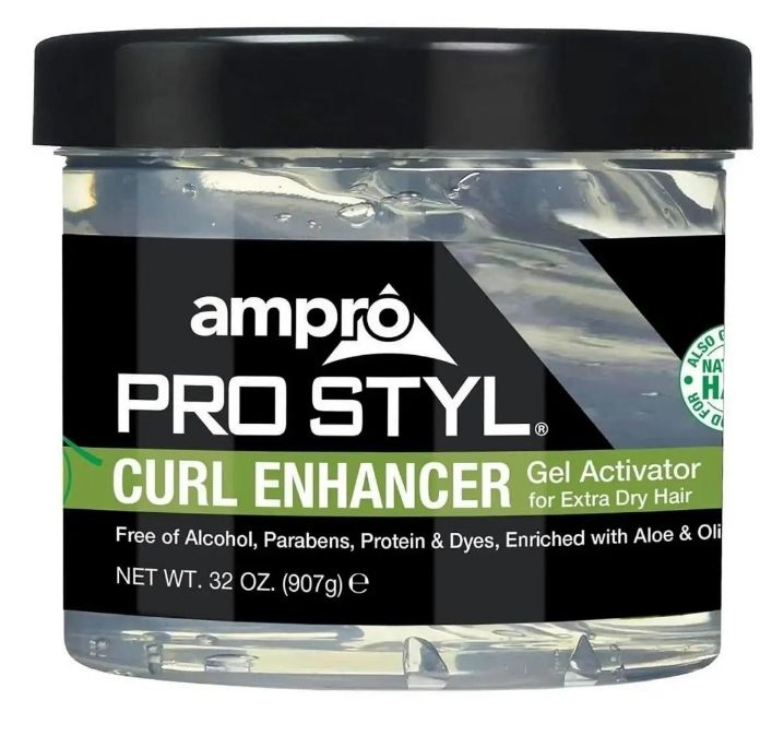 Ampro Curl Enhancer Gel Activator Extra Dry 908 Gr / 32 Oz