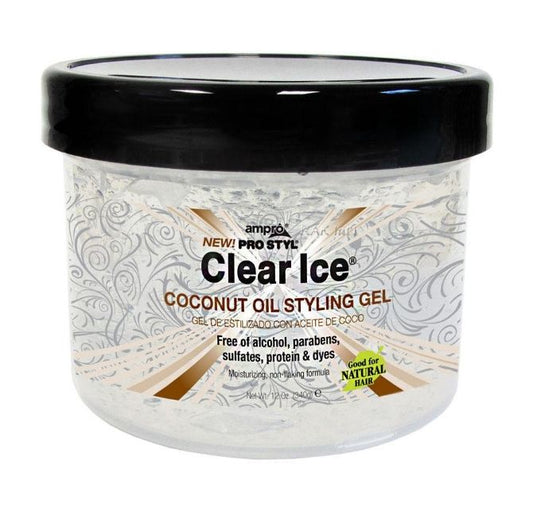 Ampro Coconut Clear Ice Gel 12oz