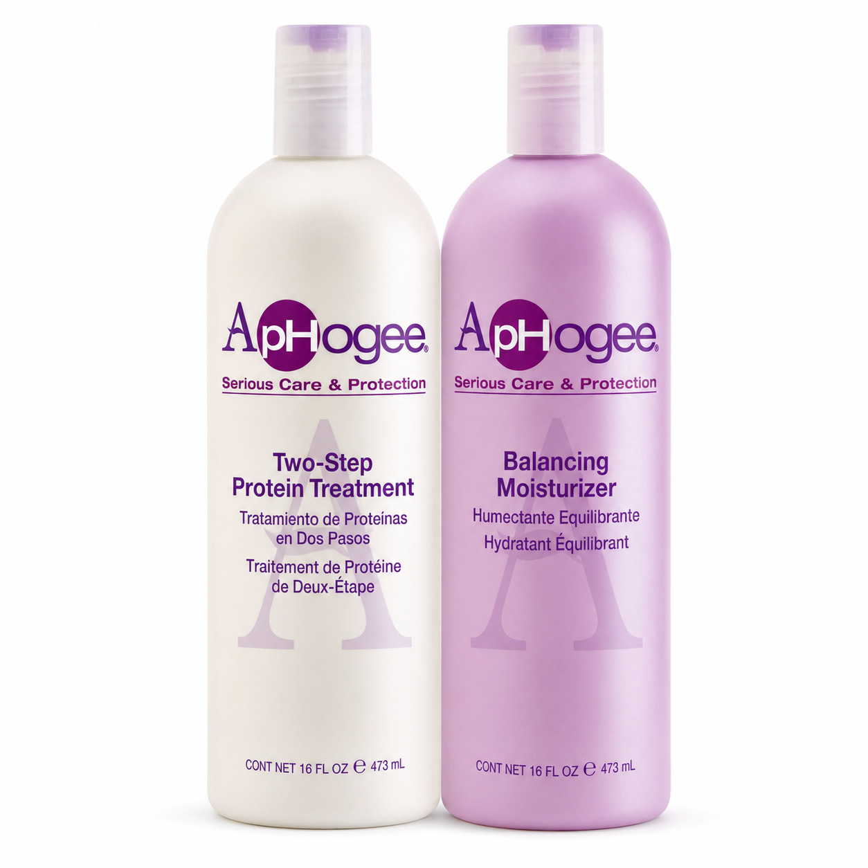 APHOGEE Curlific! 2 step protein Treatment 26 oz& Balancing...