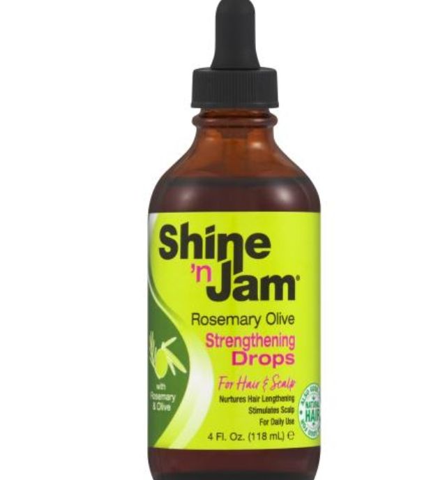 Ampro Shine 'n Jam Rosemary Olive Strengthening Drops 118ml
