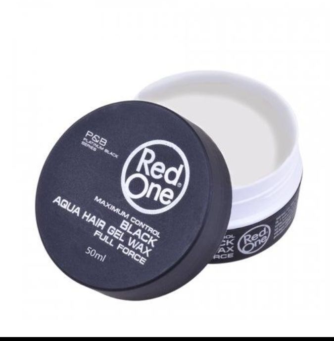 Red One Aqua Hair Wax Black Mini 50ml