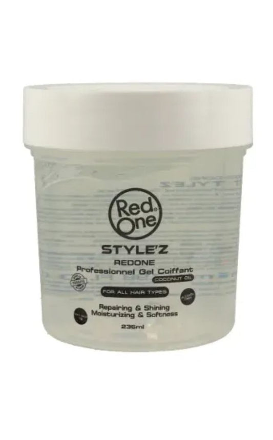 Red One Style'Z Hair Gel Coconut Oil 236ml