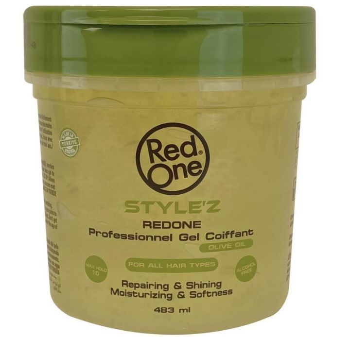 Red One StyleZ Hair Gel Olive Oil 483ml