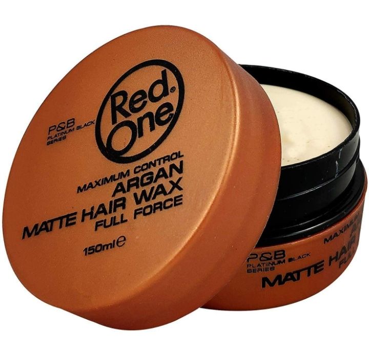 Red one Argan Matte Hair Wax Full Force 150 ml