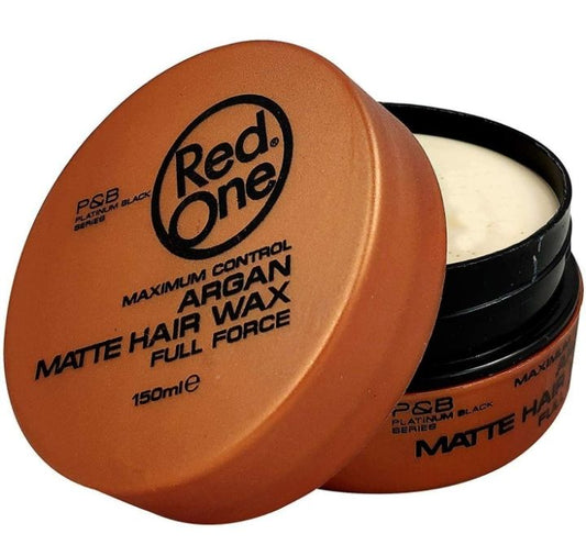 Red one Argan Matte Hair Wax Full Force 150 ml