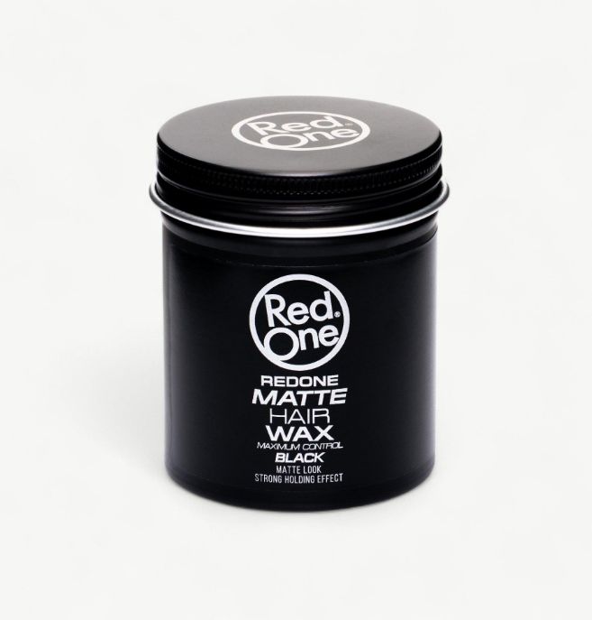 Red One Matte Hair Wax Black 100ml