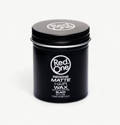 Red One Matte Hair Wax Black 100ml