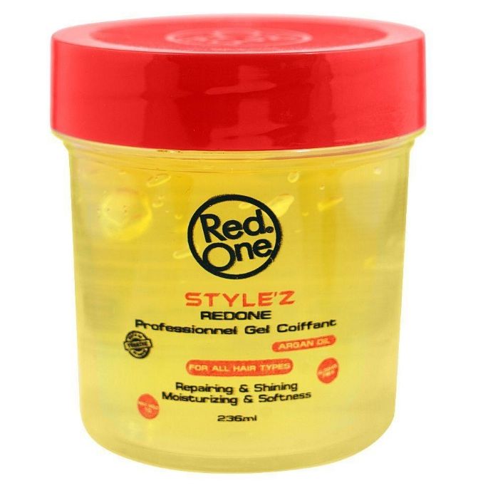 Red One StyleZ Hair Gel Argan Oil 236ml