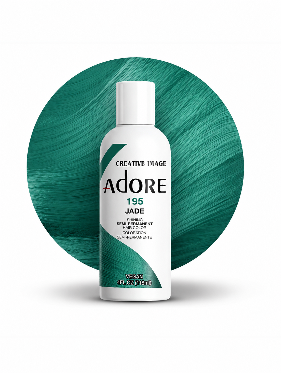Adore Semi Permanent Hair Color 195 -Jade 118ml