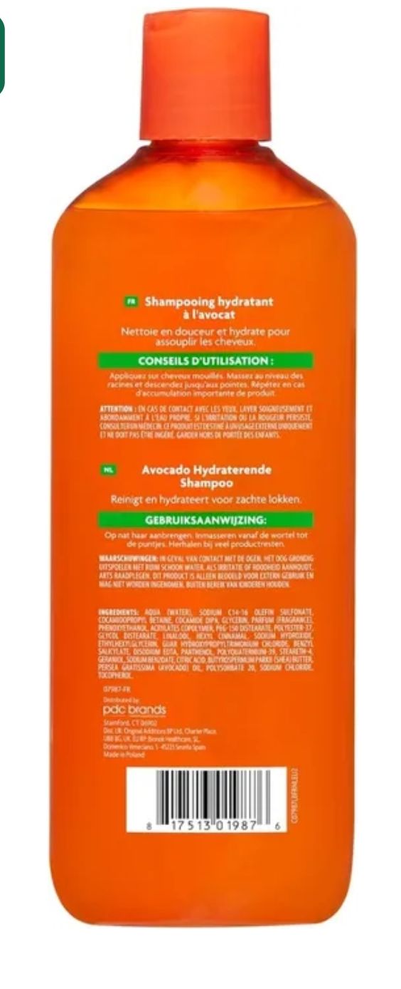 Cantu Avocado Hydrating Shampoo 400 ml / 13.5oz