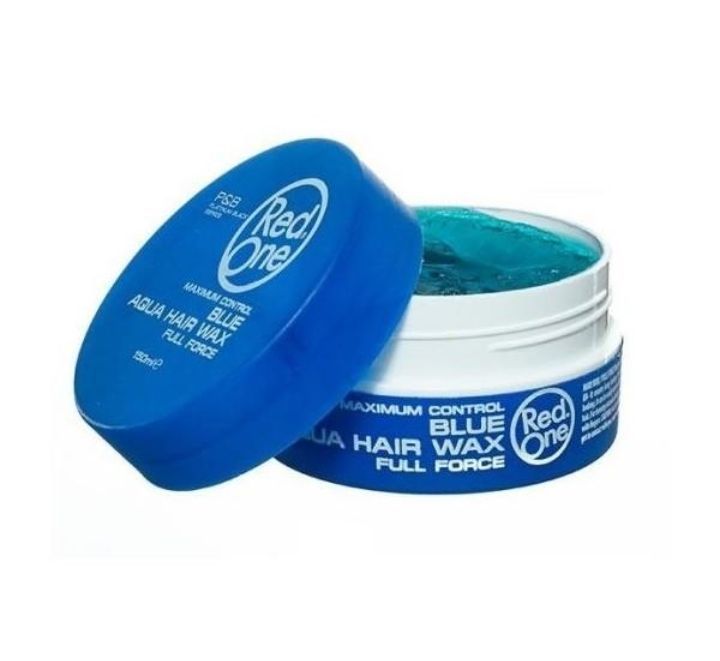 Red One Aqua Hair Wax Full Force - Blue- 150 ml