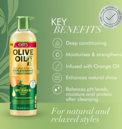 ORS Replenishing Conditioner 362 ml