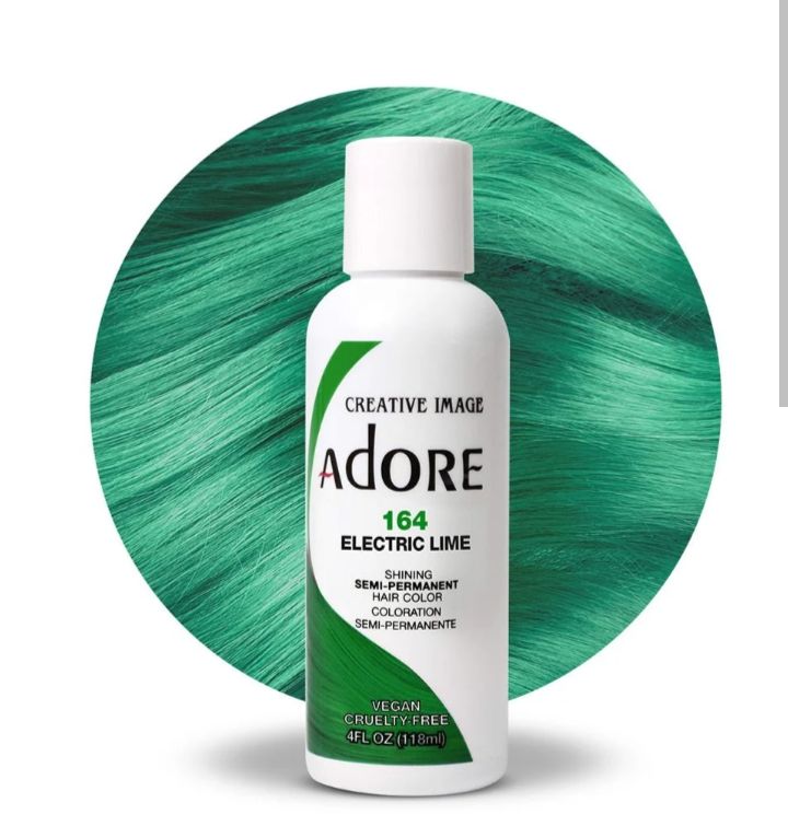 Adore Semi Permanent Hair color 164 - Electric Lime 118ml
