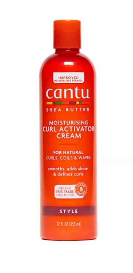Cantu Shea Butter Natural Hair Curl Activator Cream 355 ml /  12oz